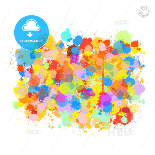 Various light vector drops – instant download