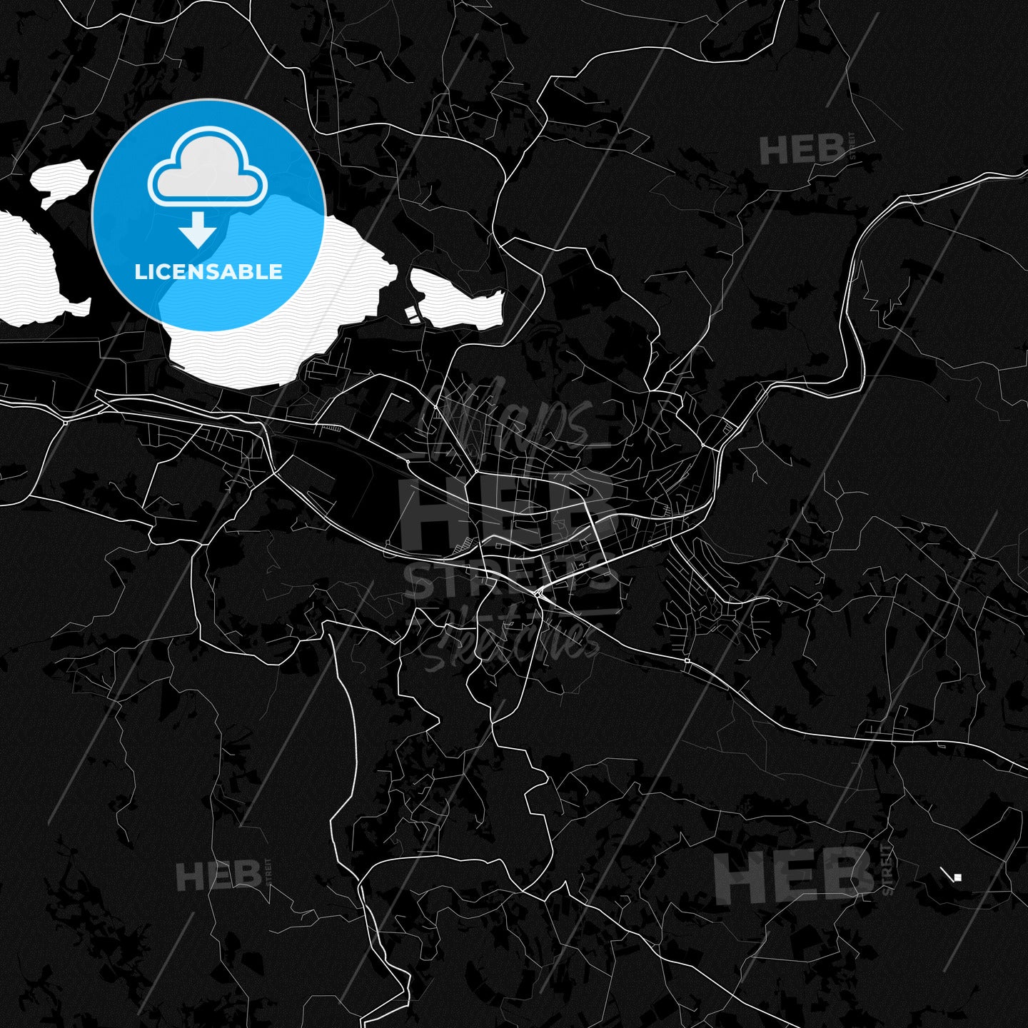 Velenje, Slovenia PDF map