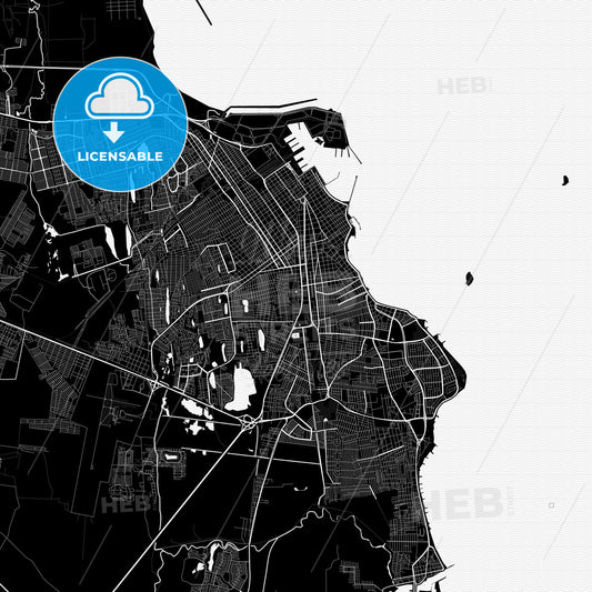 Veracruz, Mexico PDF map