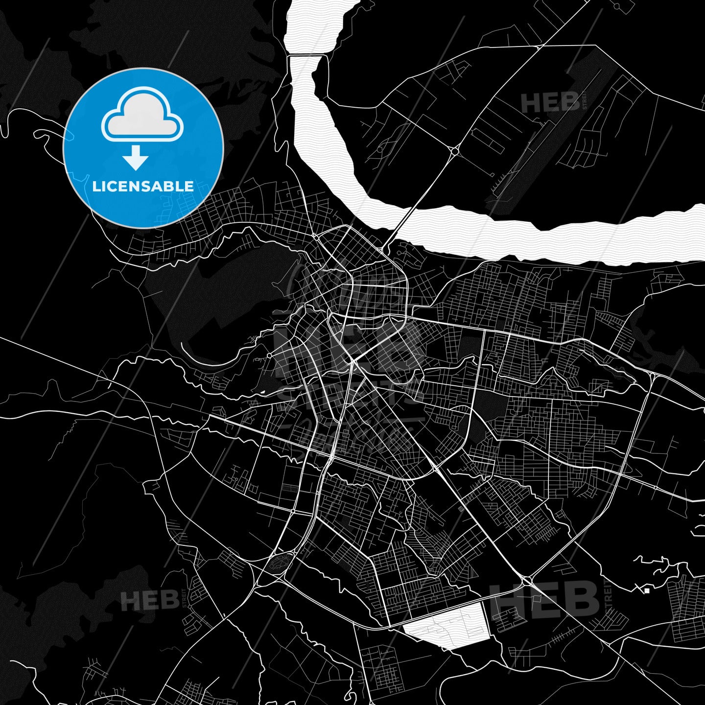 Villavicencio, Colombia PDF map