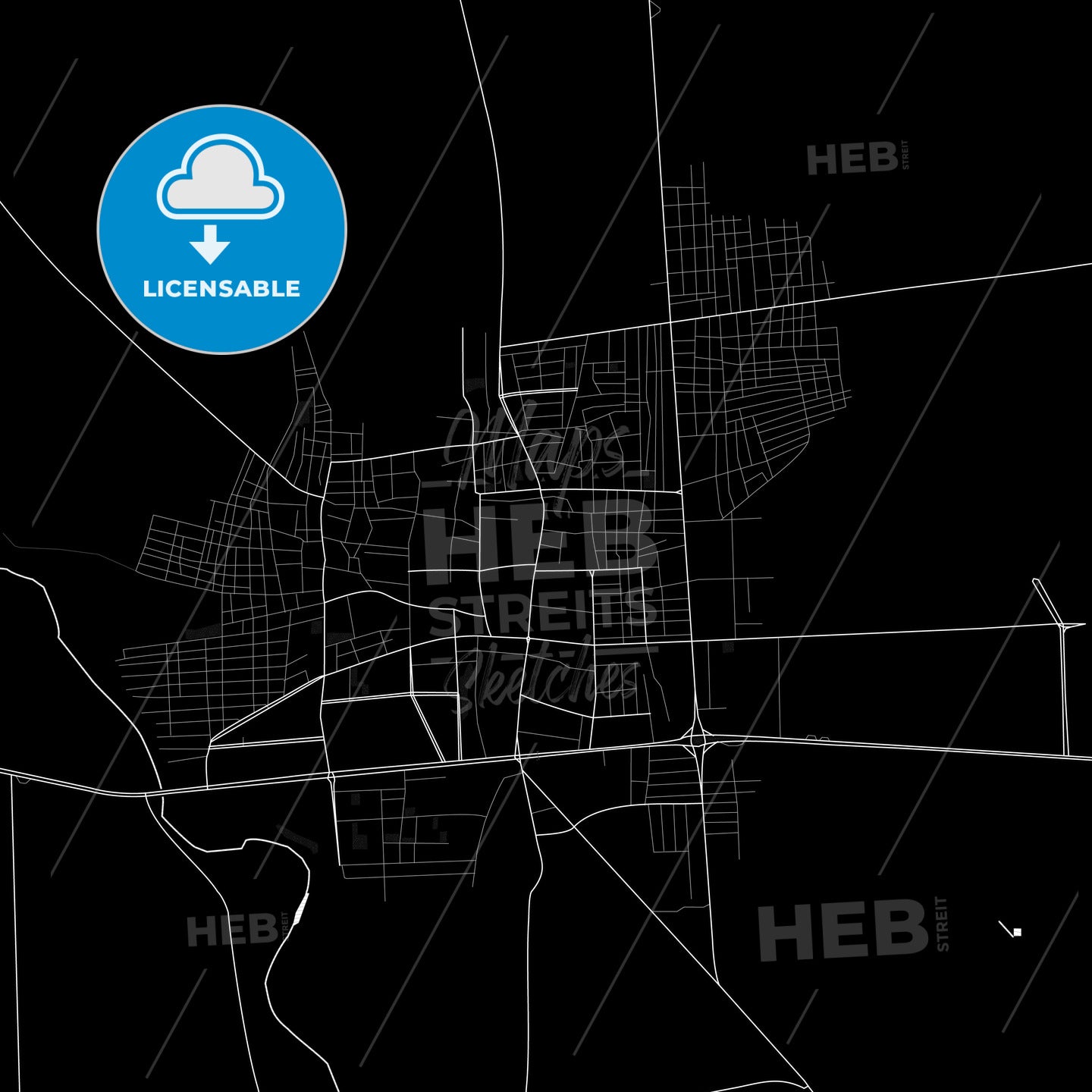 Viranşehir, Turkey PDF map