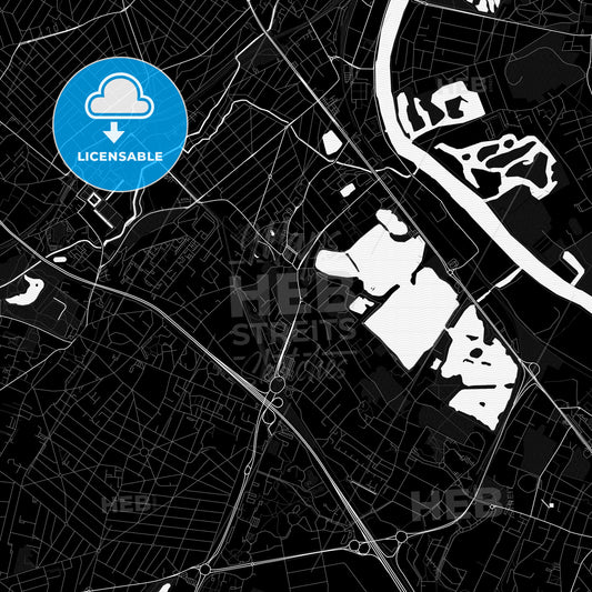Viry-Châtillon, France PDF map