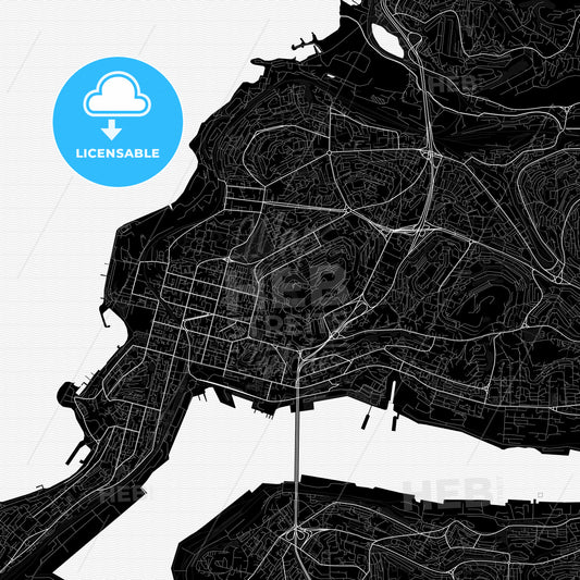 Vladivostok, Russia PDF map