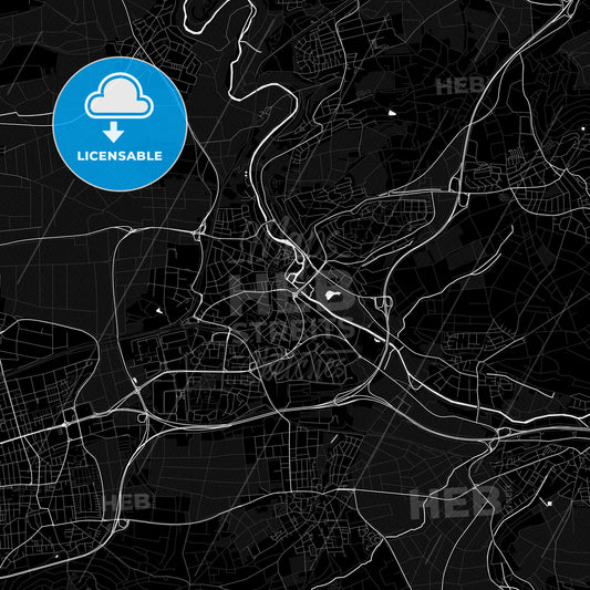 Waiblingen, Germany PDF map