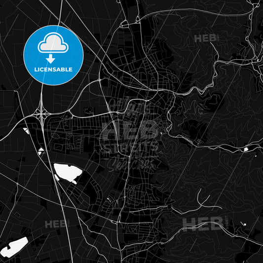 Weinheim, Germany PDF map