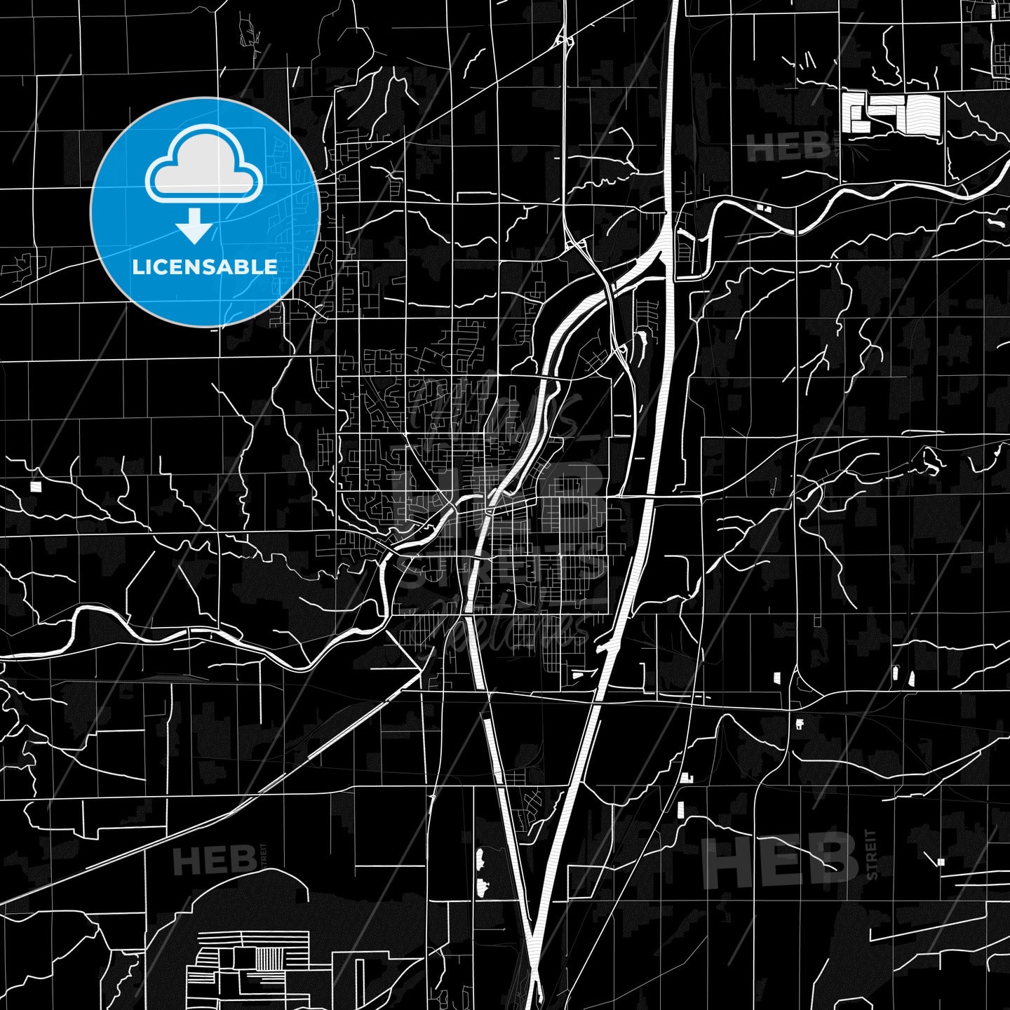 Welland, Canada PDF map