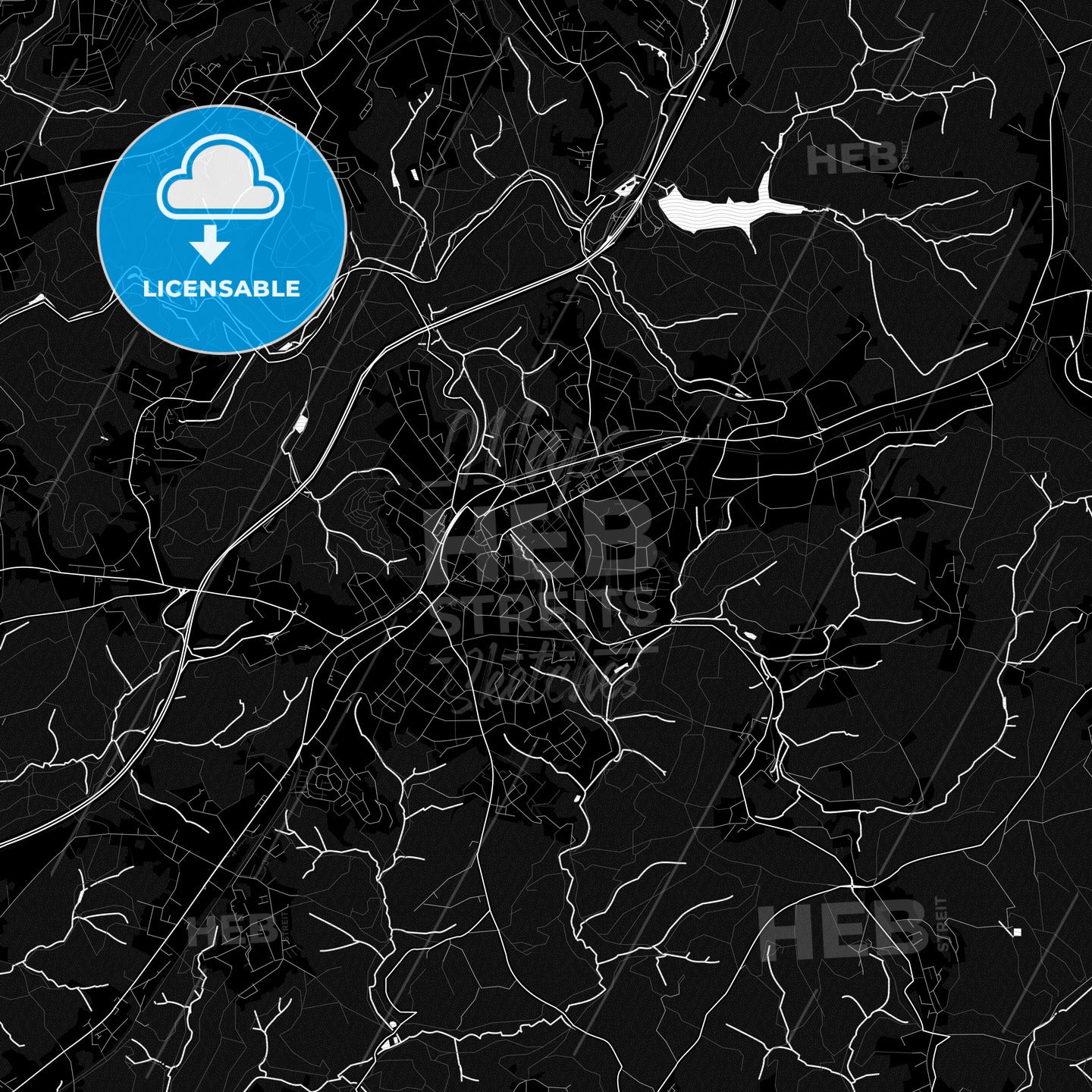 Wermelskirchen, Germany PDF map