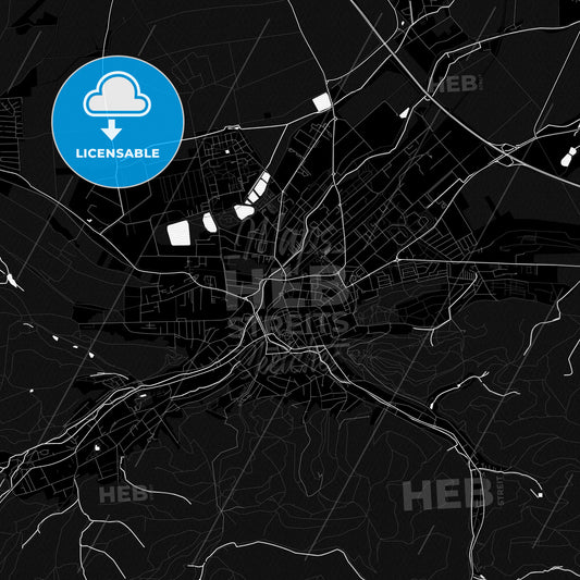 Wernigerode, Germany PDF map