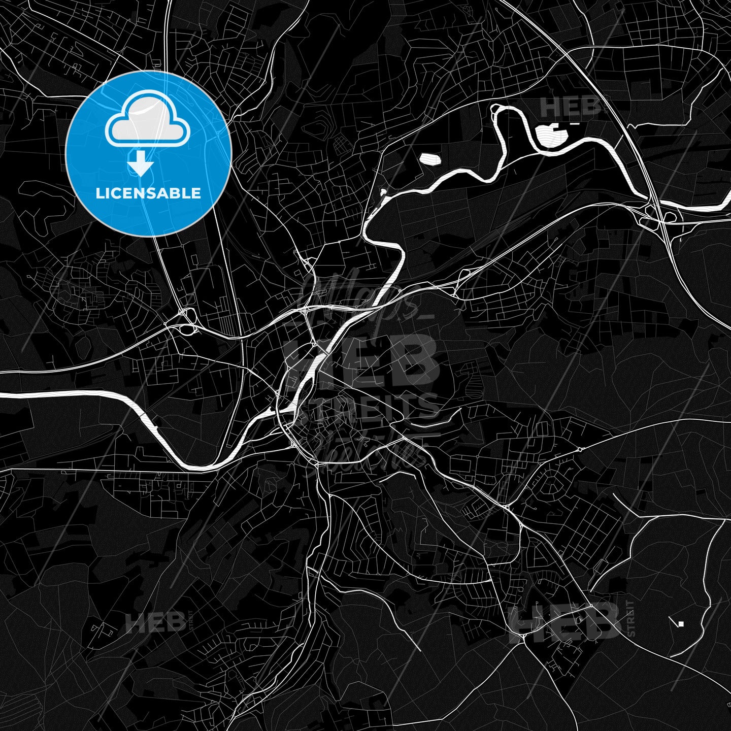 Wetzlar, Germany PDF map
