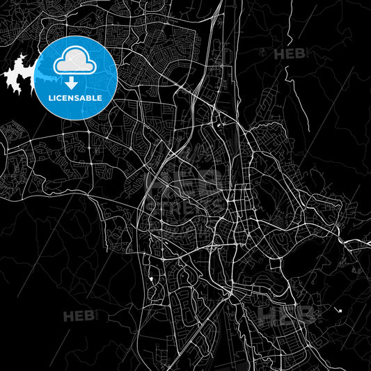 Windhoek, Namibia PDF map