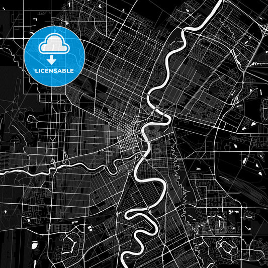 Winnipeg, Canada PDF map