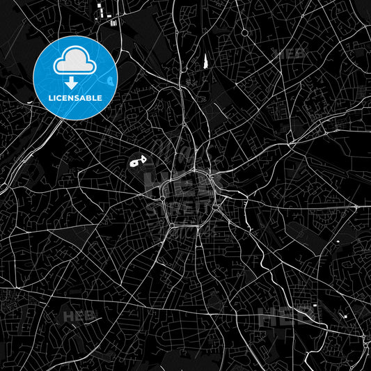 Wolverhampton, England PDF map