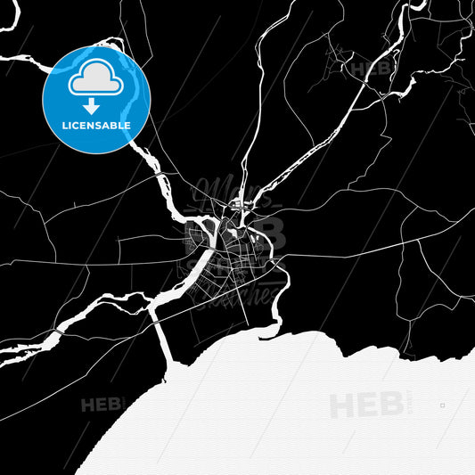 Wuchuan, China PDF map