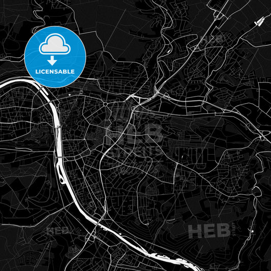 Wurzburg, Germany PDF map