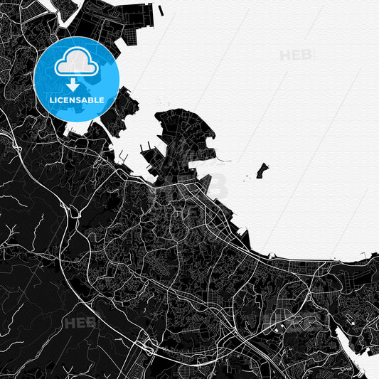 Yokosuka, Japan PDF map