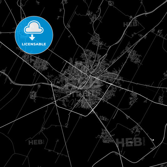 Zagazig, Egypt PDF map