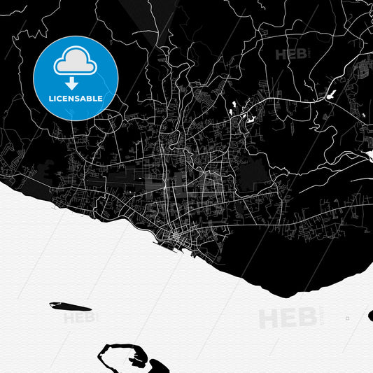 Zamboanga City, Philippines PDF map