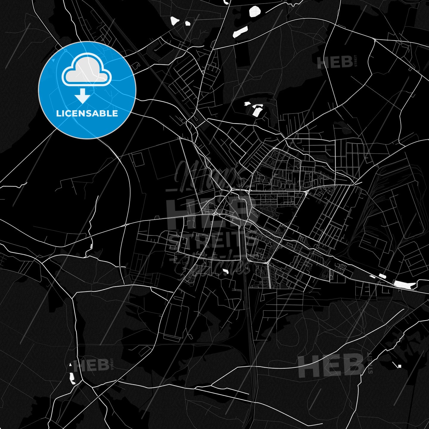 Zawiercie, Poland PDF map