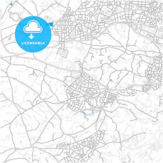 Żebbuġ, Southern Region, Malta, city map with high quality roads.