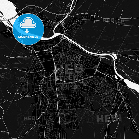 Žilina, Slovakia PDF map