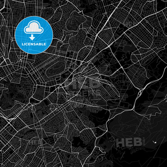 Zografou, Greece PDF map