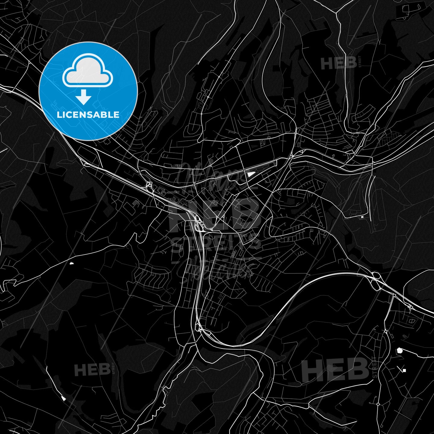 Zweibrucken, Germany PDF map