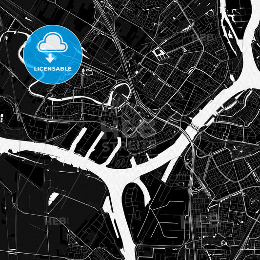 Zwijndrecht, Netherlands PDF map
