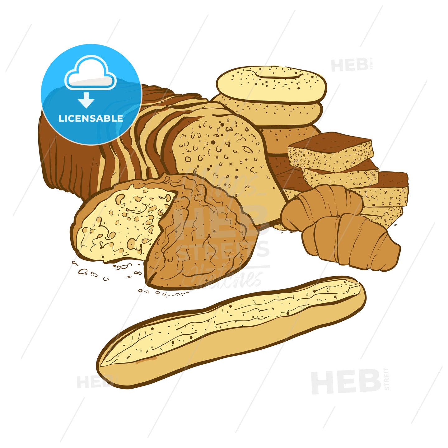 bakery products composition – instant download