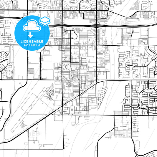 Layered PDF map of Avondale, Arizona, United States