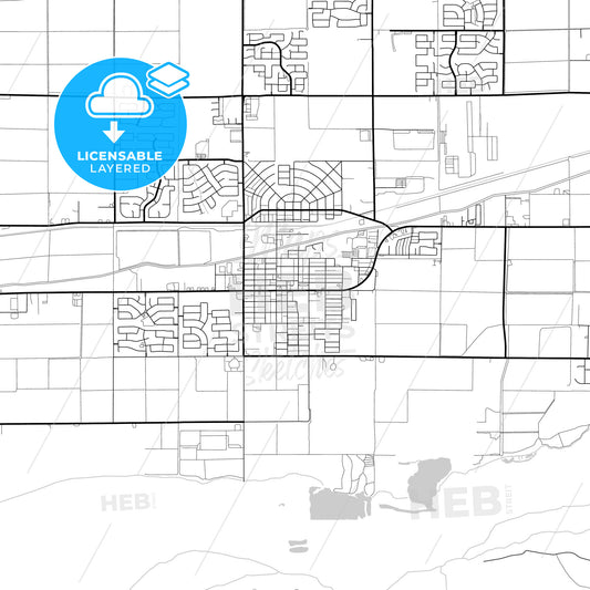 Layered PDF map of Buckeye, Arizona, United States