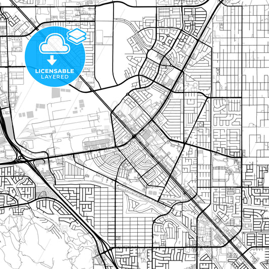 Layered PDF map of Henderson, Nevada, United States