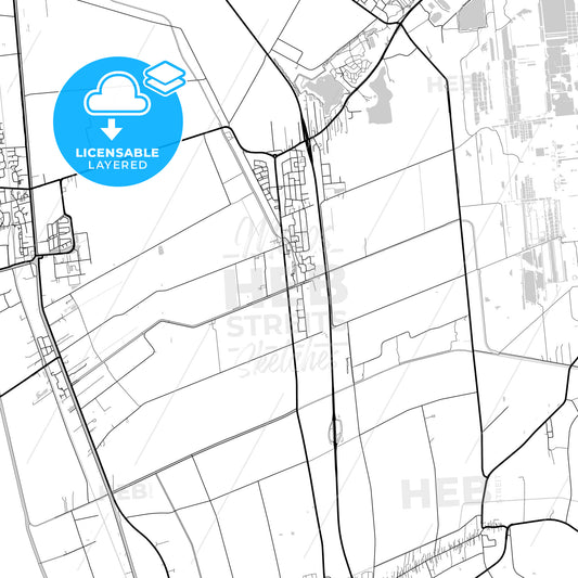 Layered PDF map of Twenterand, Overijssel, Netherlands