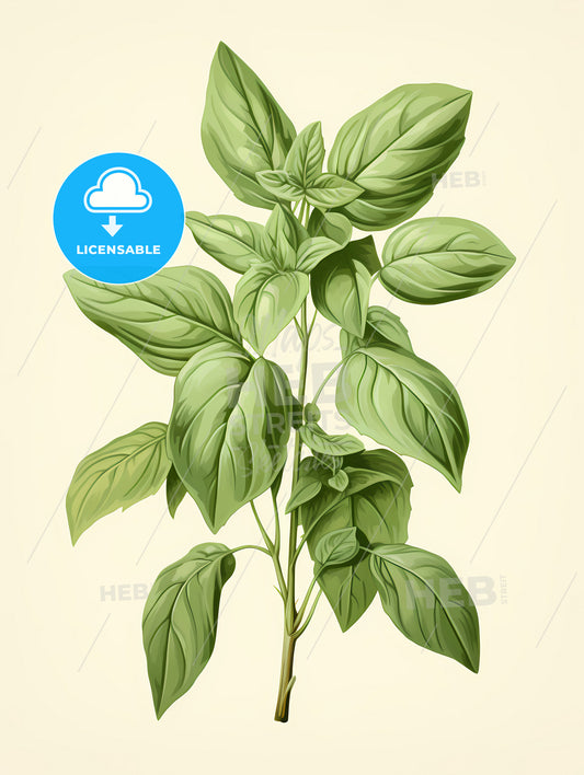 Basil - A Plant With Leaves On It
