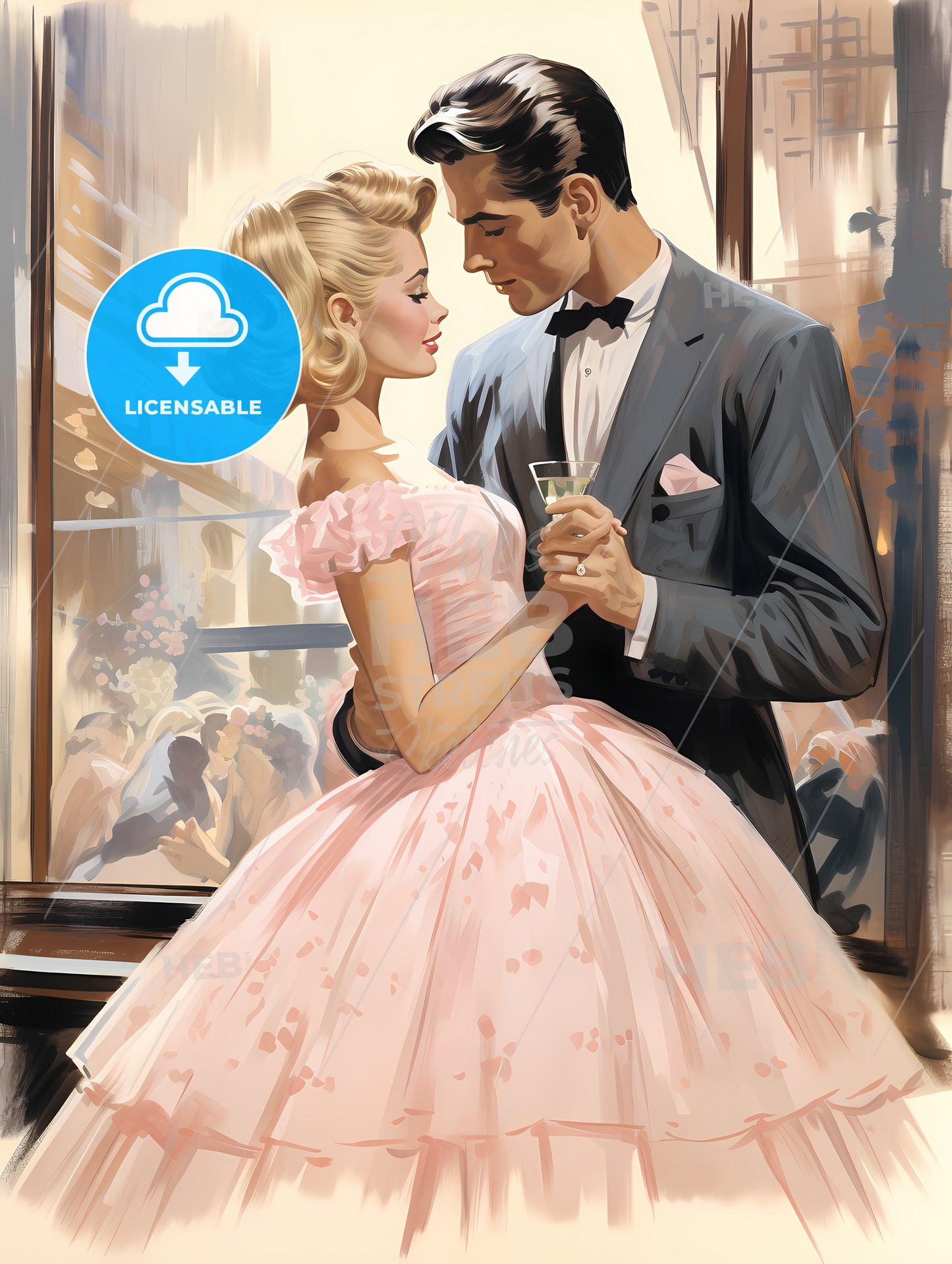 The Application - A Man And Woman In A Dress