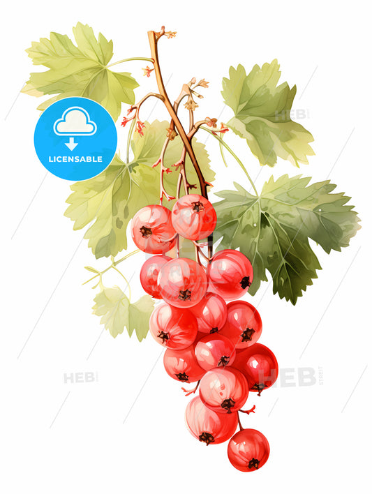 A Bunch Of Red Berries On A Branch