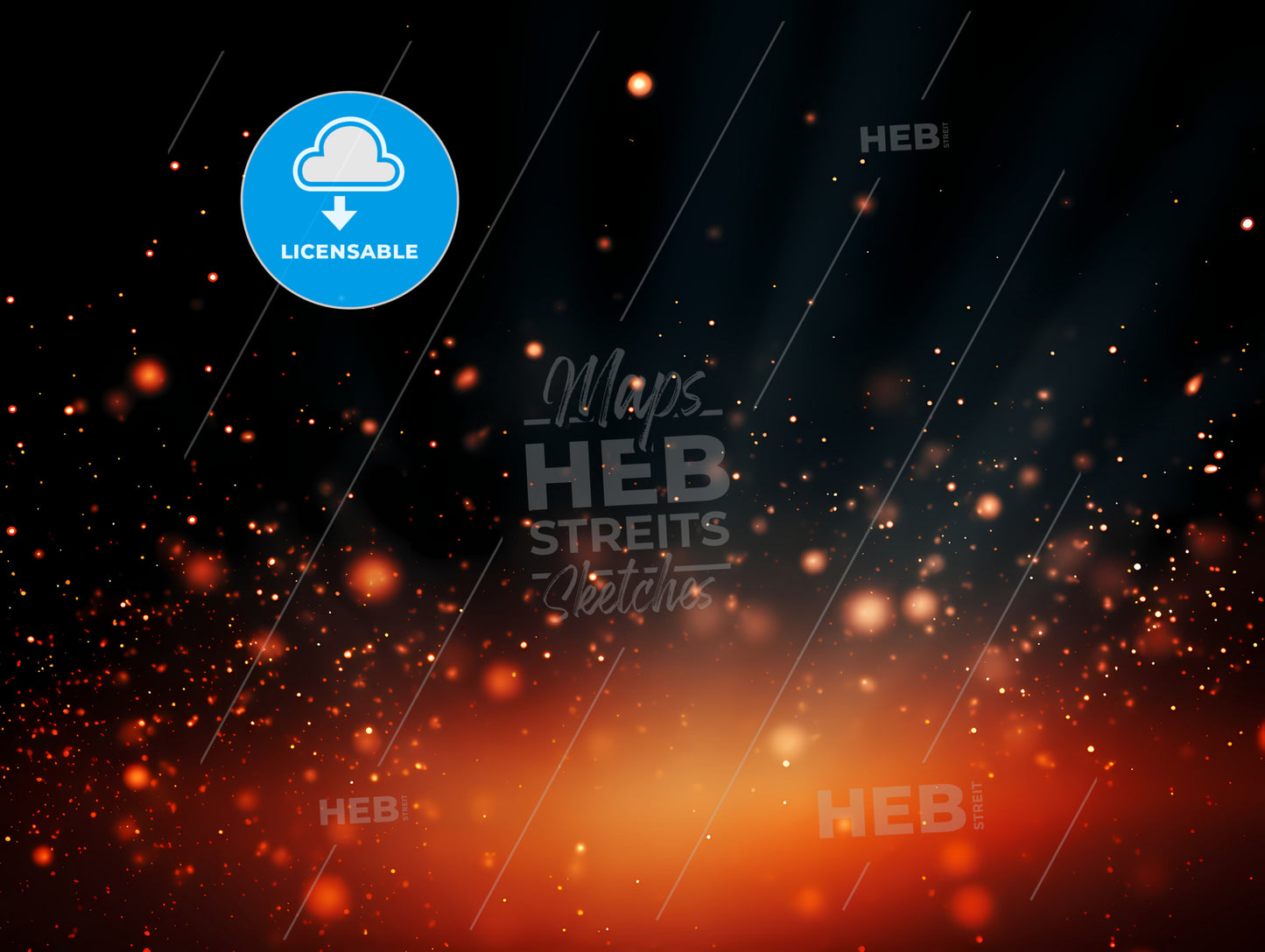 A Red And Orange Lights