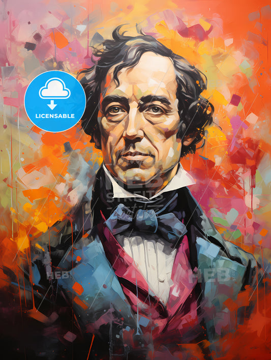 Benjamin Disraeli - A Painting Of A Man