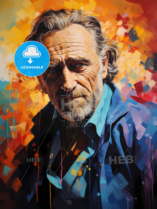 Charles Bukowski - A Painting Of A Man