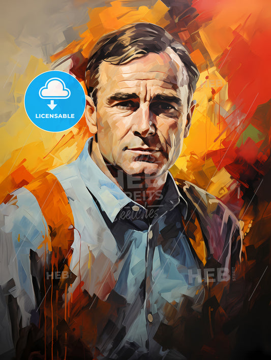 Edmund Cartwright - A Painting Of A Man