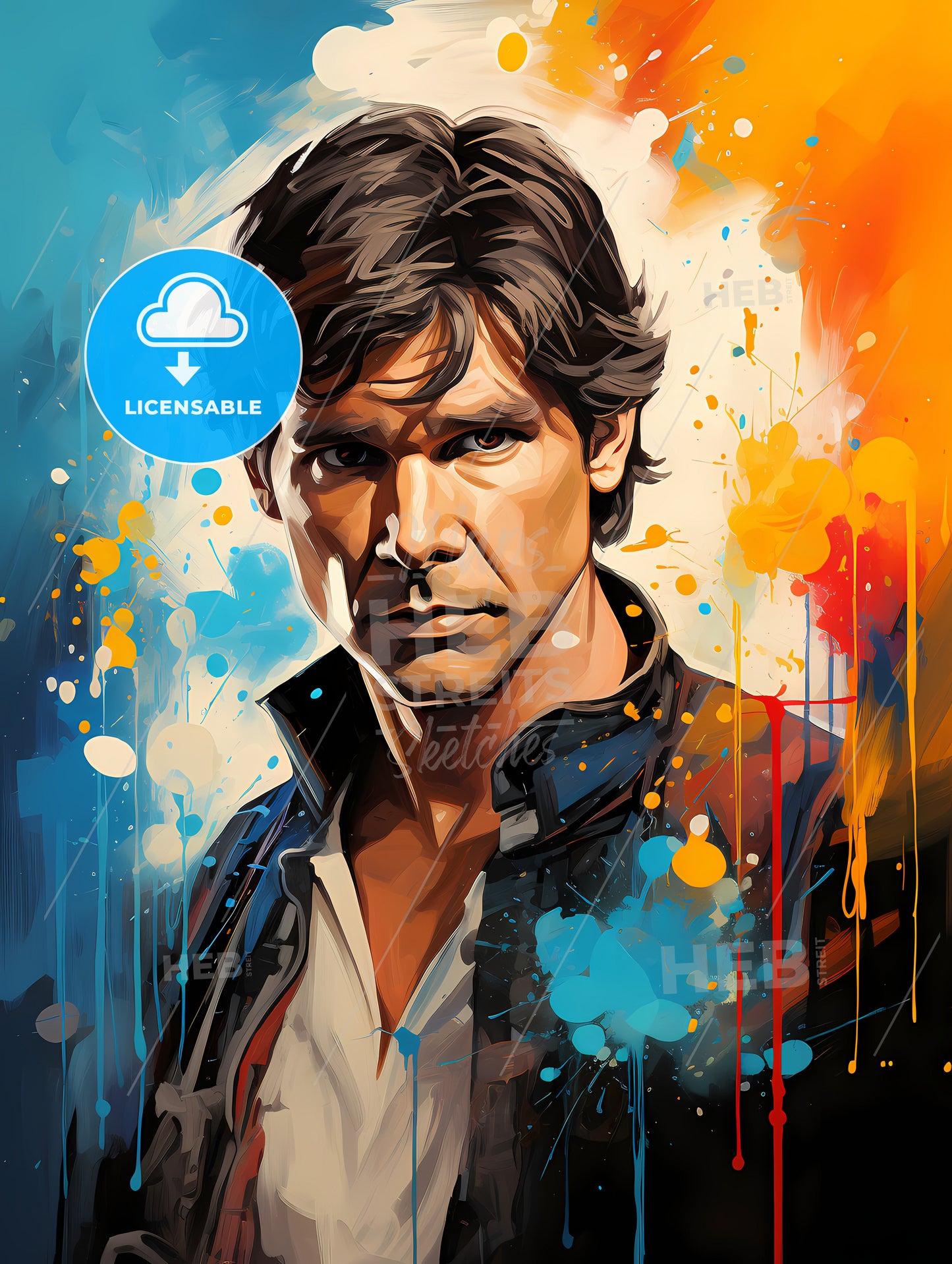 Han Solo - A Man With A Serious Face